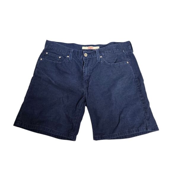 LEVIS x‎ SUNCREST sample blue corduroy shorts 35 - Picture 1 of 12